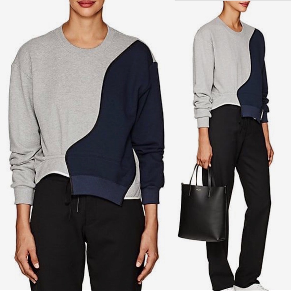 Harvey Faircloth Roberto Colorblock Sweatshirt S